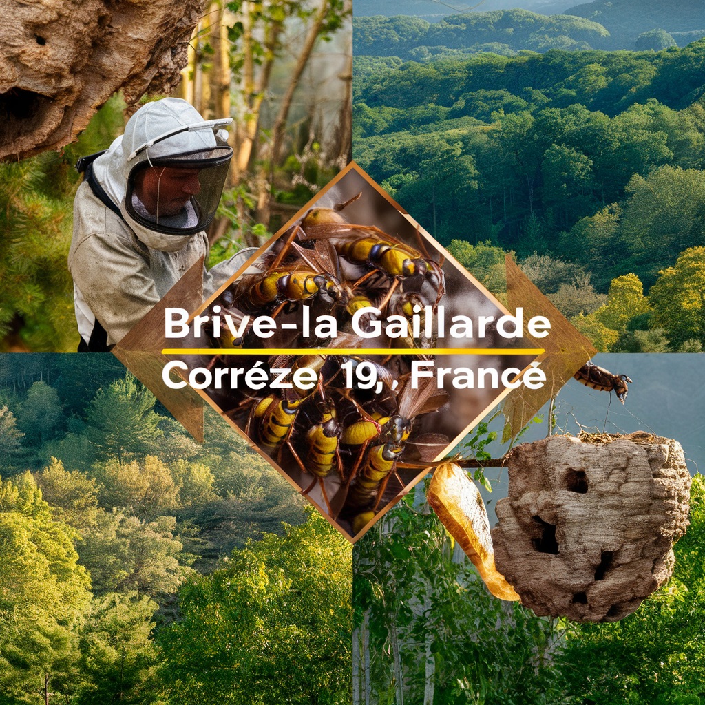 Présentation entreprise Brive Frelons Guêpes, élimination des nids de guêpes et frelons à Brive-la-Gaillarde, Corrèze